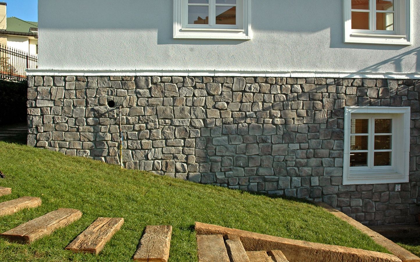 Dış cephe taş kaplama uygulaması 118 - Çeçen Stone